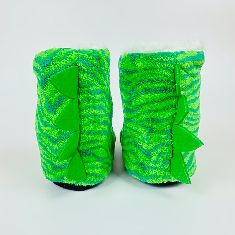 Wesołe Kapcie Dinozaury dla Dzieci - Na Przytulną Jesień i Zimę