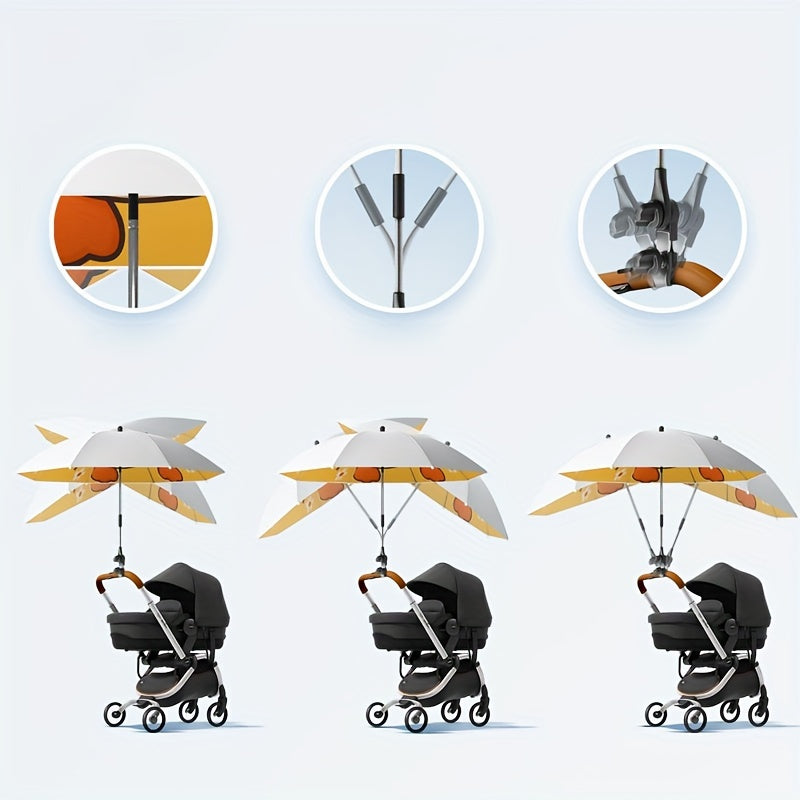 SafeShade Trolley Parasol – Solidny i Funkcjonalny