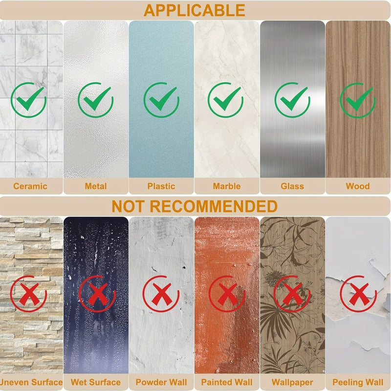 Zestaw 4-sztukowych Samoprzylepnych Haków Ściennych ze Stali Nierdzewnej – Minimalistyczne, Mocne i Wodoodporne