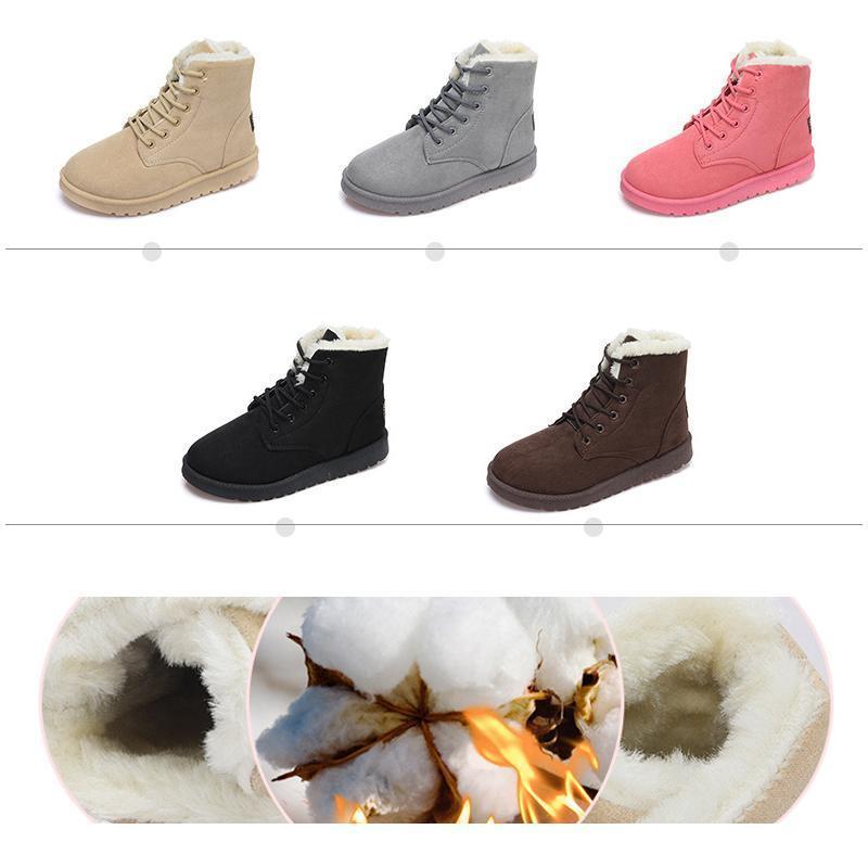 NordicWarm botine de iarnă pentru femei – impermeabile, căptușite și antiderapante