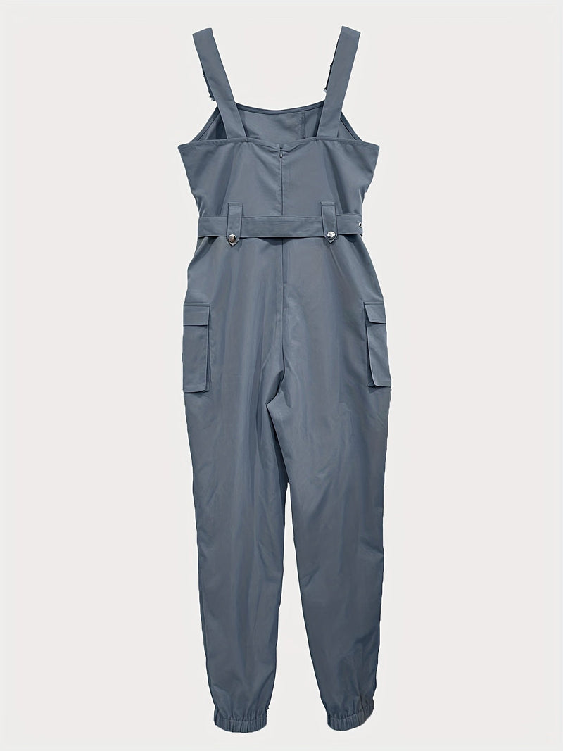 Effen Cargo Jumpsuit dla Dams – Bez Rękawów i Z Pasek dla Komfortu i Stylu