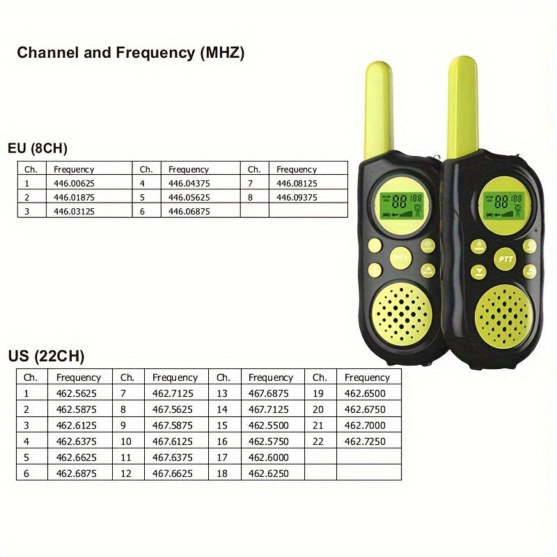 Kids Comm Talkies - Długi Zasięg i Latarka na Przygody