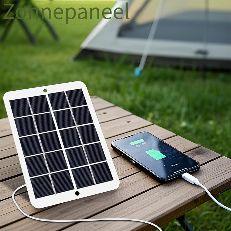 Panou Solar Portabil cu USB – Energie Oriunde și Oricând