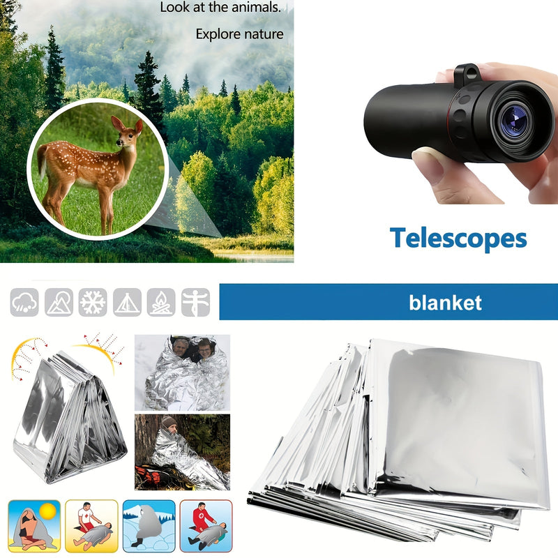 Zestaw Przetrwania SurviveX - Niezbędne Narzędzia na Przygodę i Sytuacje Kryzysowe