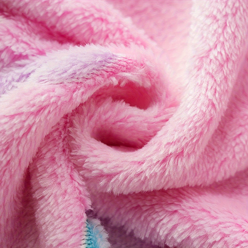 Plüss hálózsák unikornis mintával – Puha és mesés alvási kényelem gyerekeknek