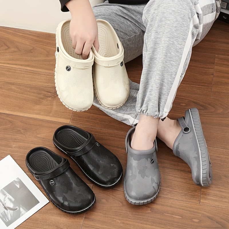 Comfortable EVA clogs with anti-slip soles – ideal for everyday use, gardening, and outdoor activities