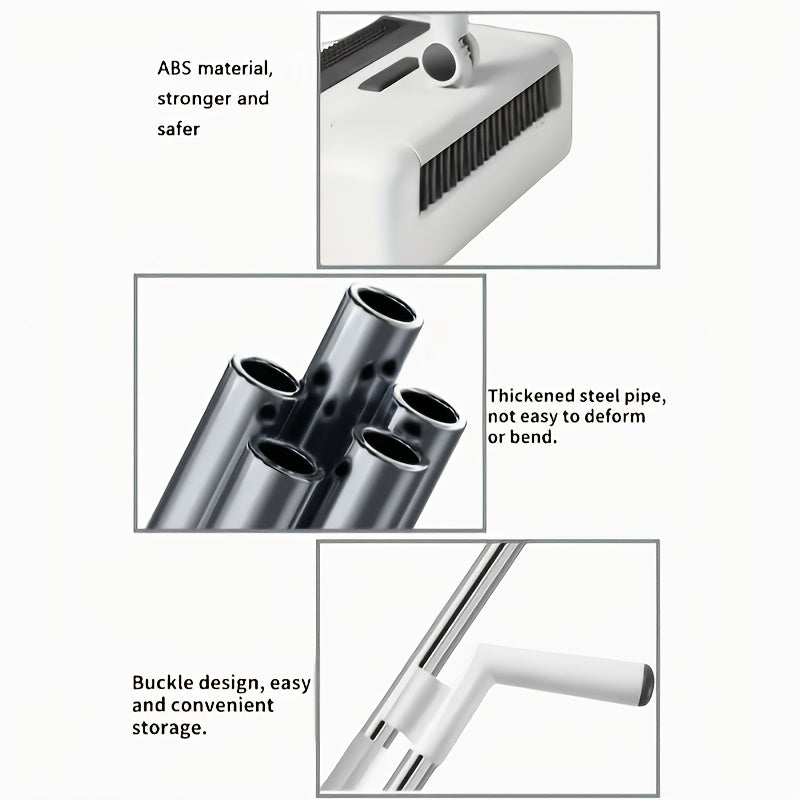 Foldable broom and dustpan set 3 in 1 – Practical solution for quick and efficient cleaning