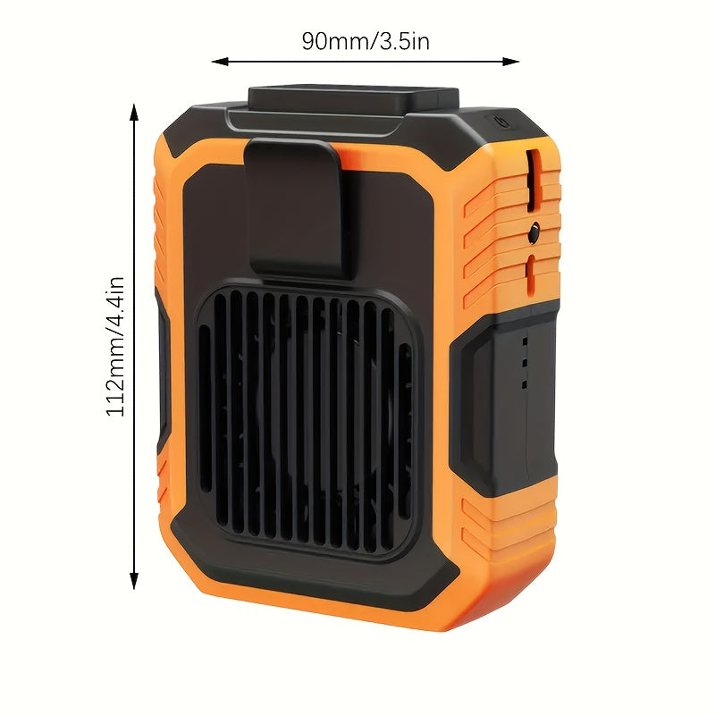 Ventilator USB Reîncărcabil pentru Șolduri – Portabil cu Trei Setări de Viteză