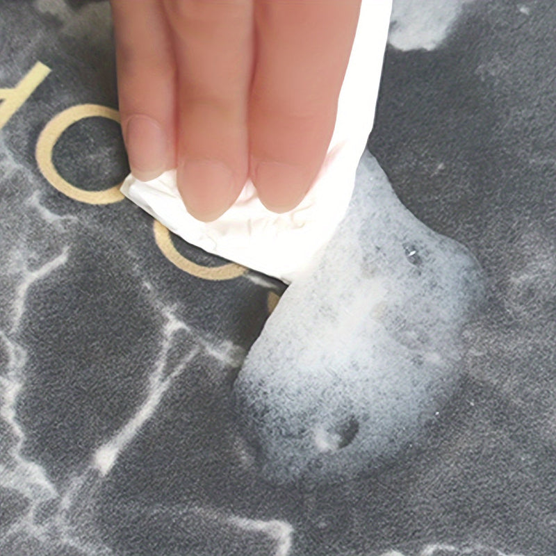 Dywanik Łazienkowy Lucky Charm - Geometrczny Design z Antypoślizgową Powierzchnią do Prysznica i Wejścia