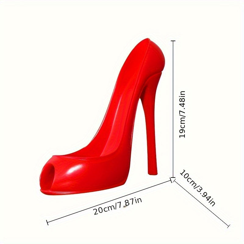 Stylowy Winiak w Kształcie Wysokiego Obcasa - Dla Eleganckiego Przechowywania