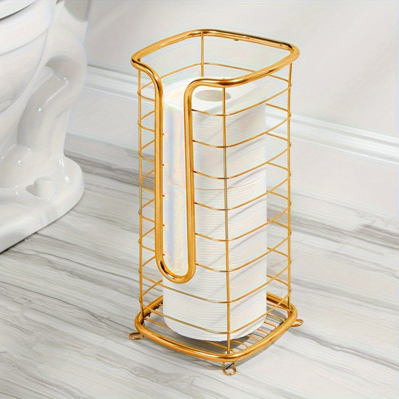 Elegancki uchwyt na papier toaletowy ze stali nierdzewnej – Idealny do nowoczesnych łazienek