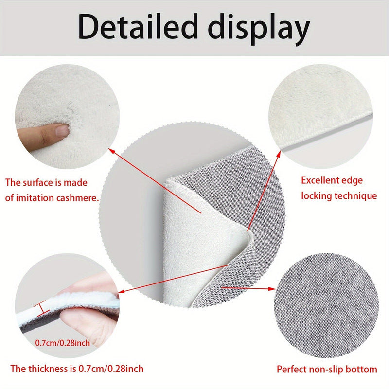 Dywanik Łazienkowy – Absorbujący, Pluszowy i Wygodny do Łazienki