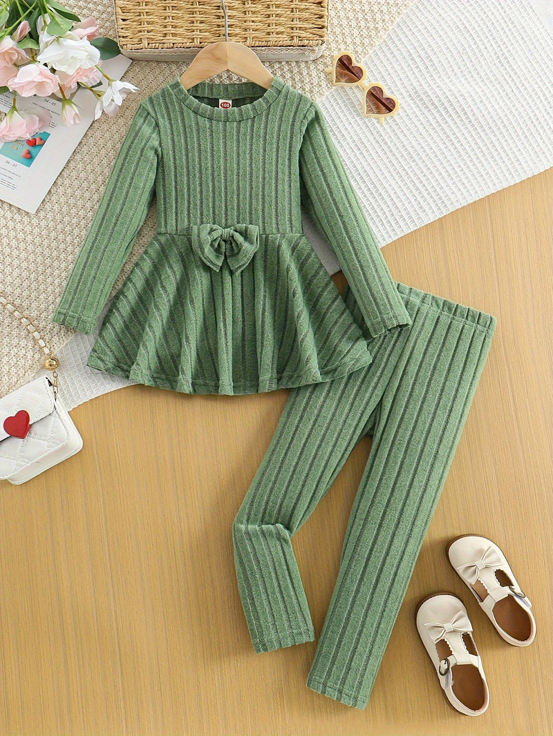 Zestaw Ubrań dla Dziewczynek Sophie - Wygodny i Stylowy na Jesień i Zimę