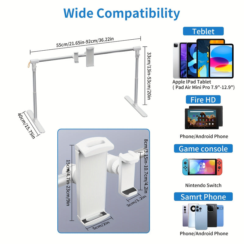 RelaxHold Uchwyt na Tablet – Wygodne Relaksowanie Bez Użycia Rąk