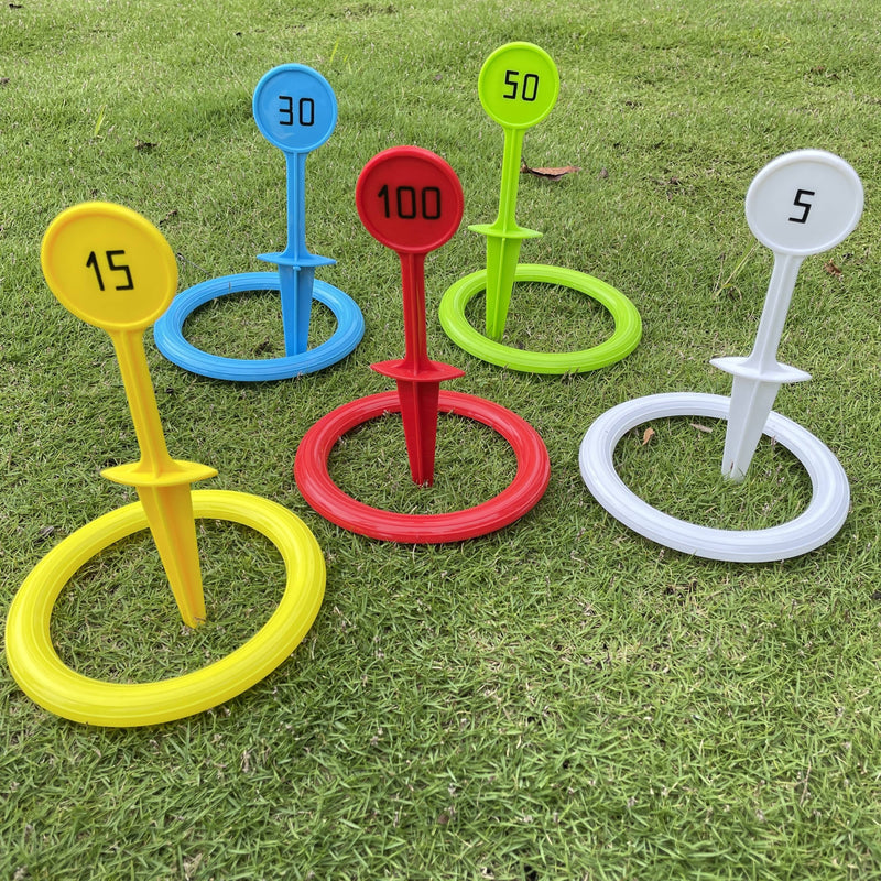 Colorful Ring Toss Set - For Joyful Outdoor Activities