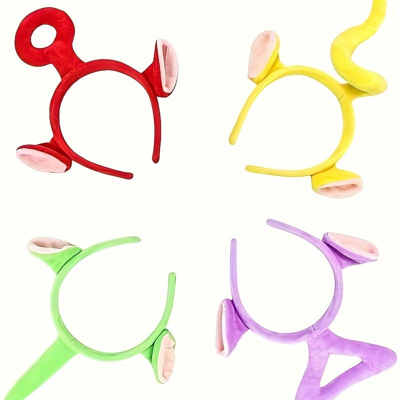 Urocza opaska Teletubbies dla dzieci – idealna do pielęgnacji skóry i makijażu