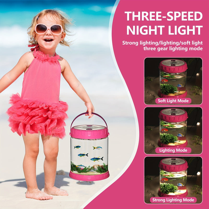 Zestaw do Zabaw na Plaży dla Dzieci – Kompletny z Składanym Wiadrem, Łopatką i Siatką do Eksploracji na Zewnątrz