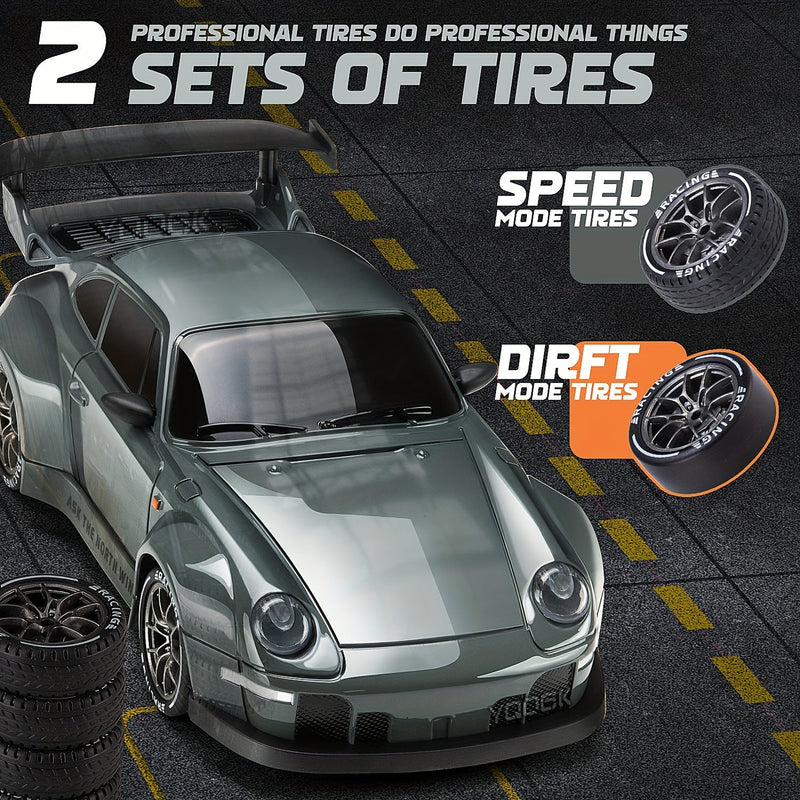 Ultimate Drift Racer 1:24 - Zdalnie Sterowany Samochód z Podświetlanymi Kołami