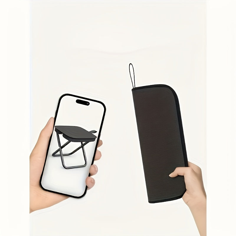 Składane Krzesło z Uchem - Łatwe do zabrania na przygody na świeżym powietrzu