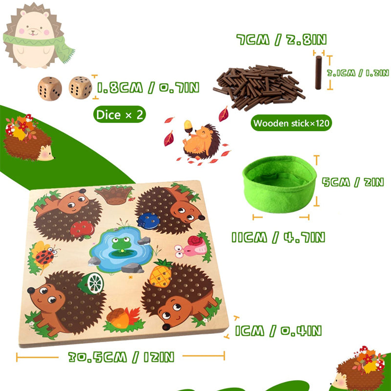 Educational Hedgehog Game - For learning and fun