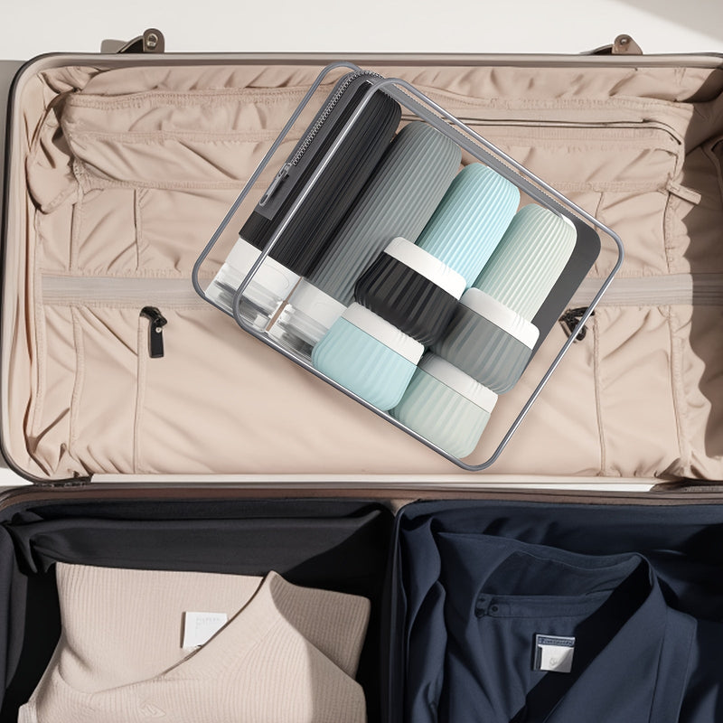 Praktyczny Zestaw Butelek Podróżnych – Bezpieczny i Wygodny w Podróży