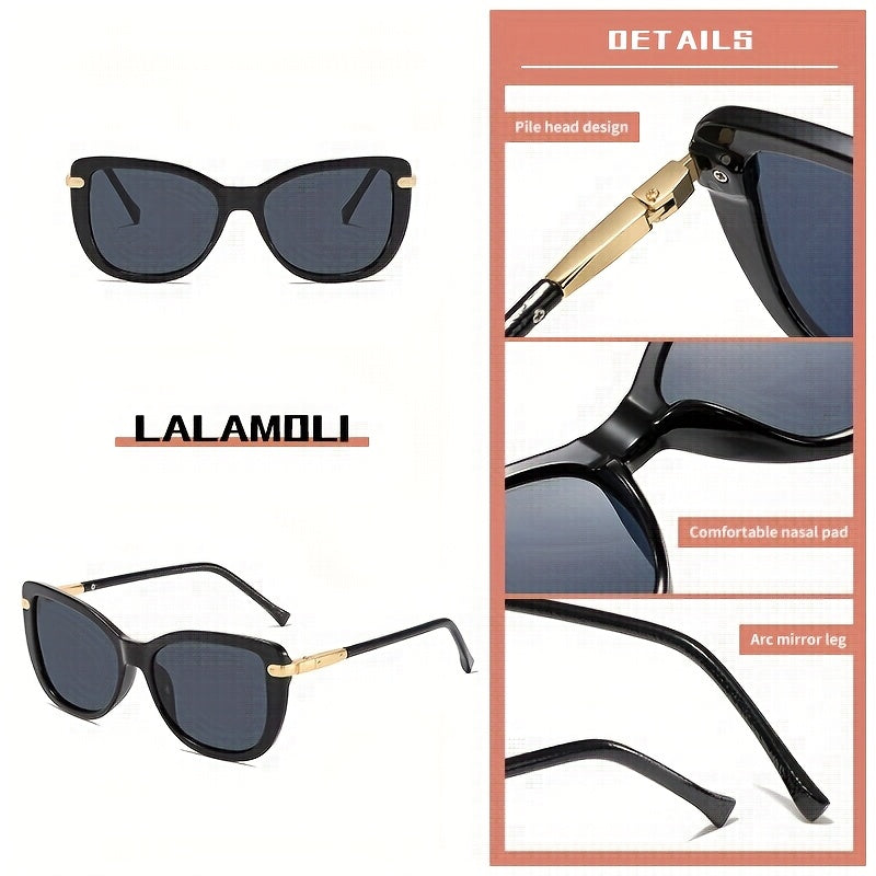 Eleganckie Owalne Okulary Przeciwsłoneczne dla Damskich – Modne i Wygodne