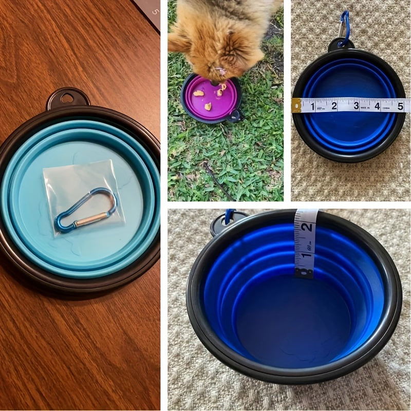 Foldable Food Bowl for Dogs and Cats – Durable and Compact