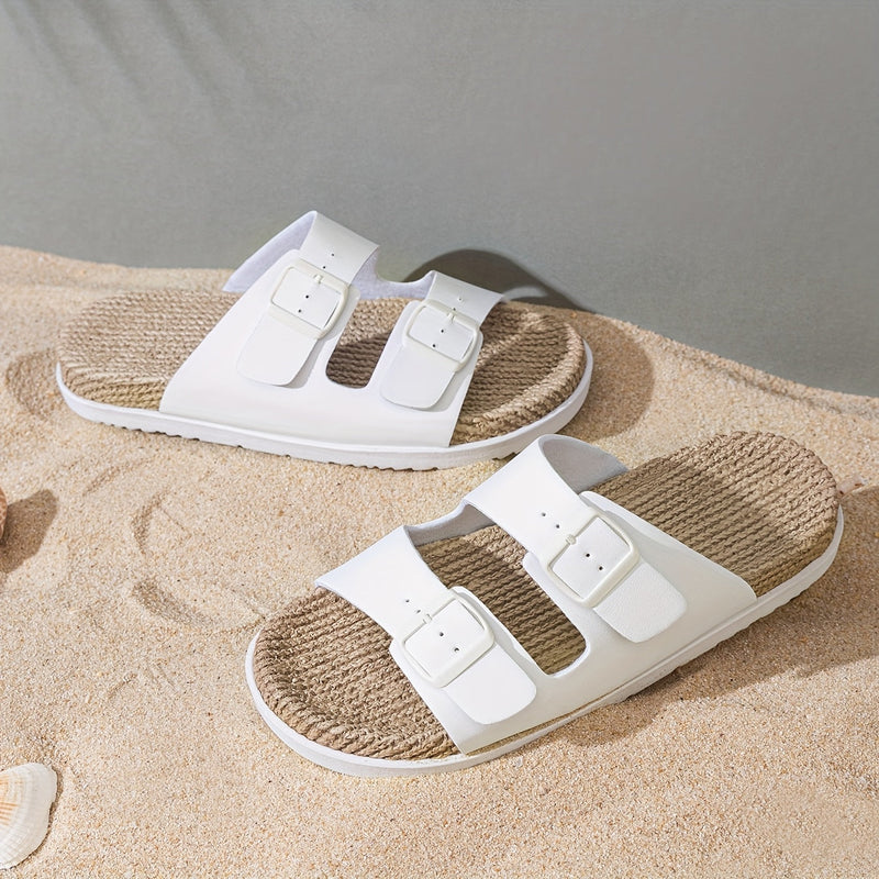 Stylowe Męskie Klapki – Oddychające z Zapięciem i Antypoślizgową Podeszwą