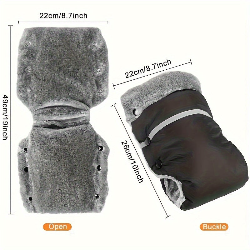 Ciepłe Rękawice do Wózka Dziecięcego - Dla Komfortu i Bezpieczeństwa Zimą