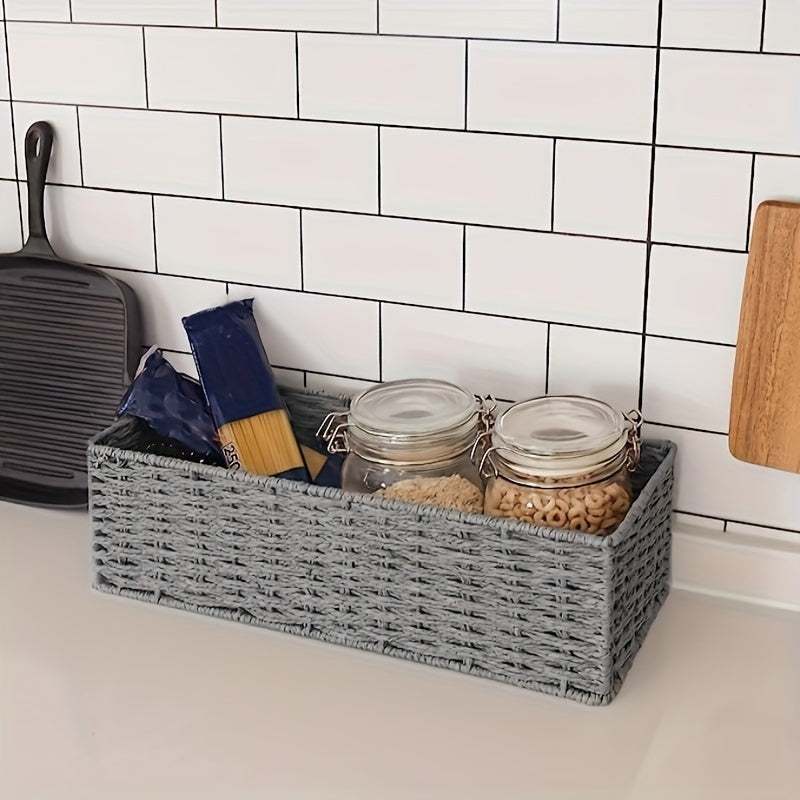 Woven Storage Basket for Toilet Paper - Practical and Durable