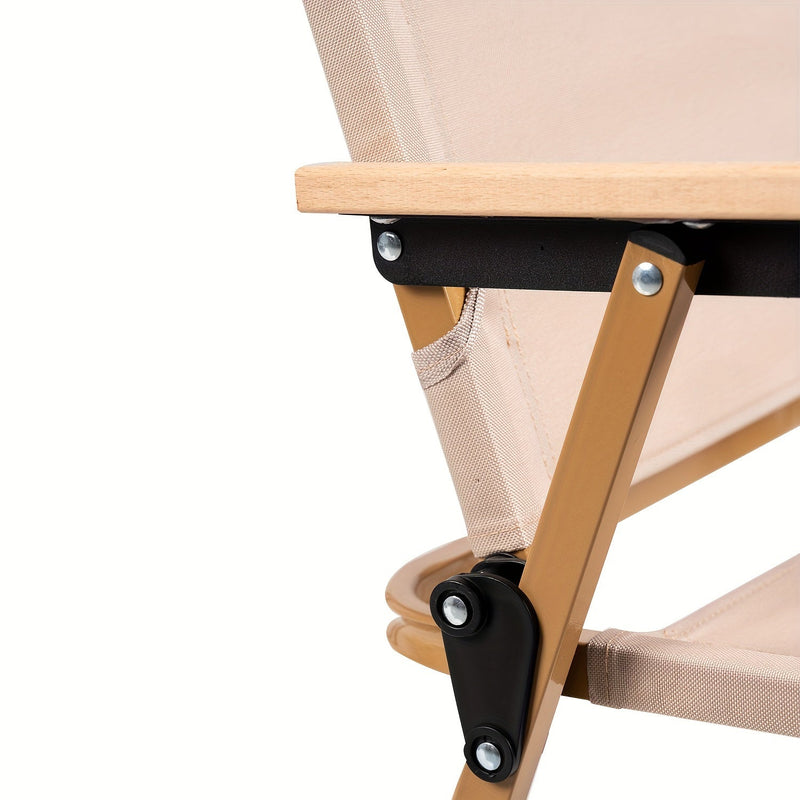 Składane Krzesło Kempingowe – Wytrzymała Aluminiowa Rama i Wygodne Siedzisko