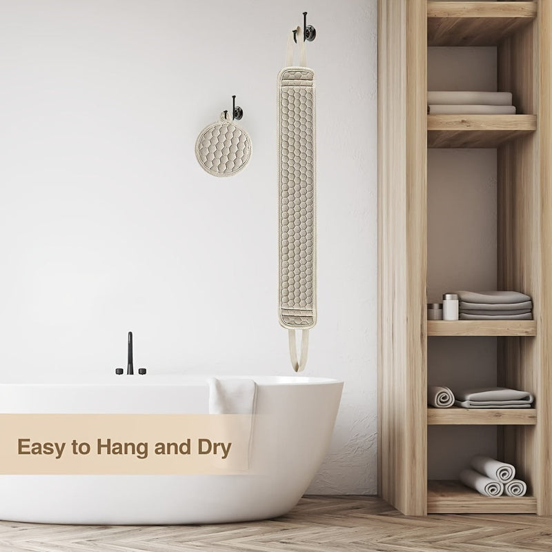 Komfortowa Gąbka do Peelingu Pleców – Praktyczna i Orzeźwiająca