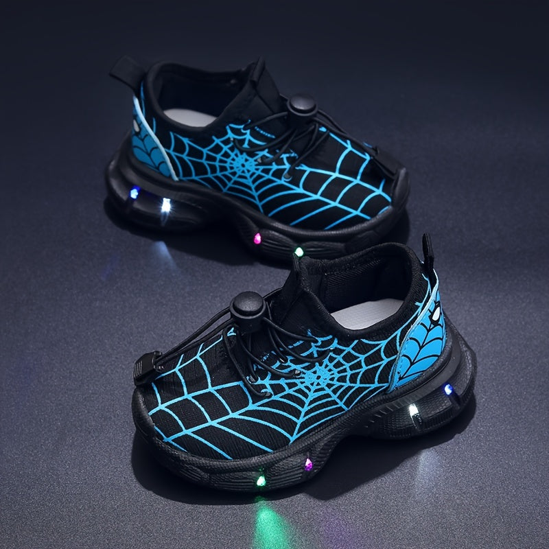 SpinnenWeb LED Sneakers - Lśniące Przygody dla Dzieci