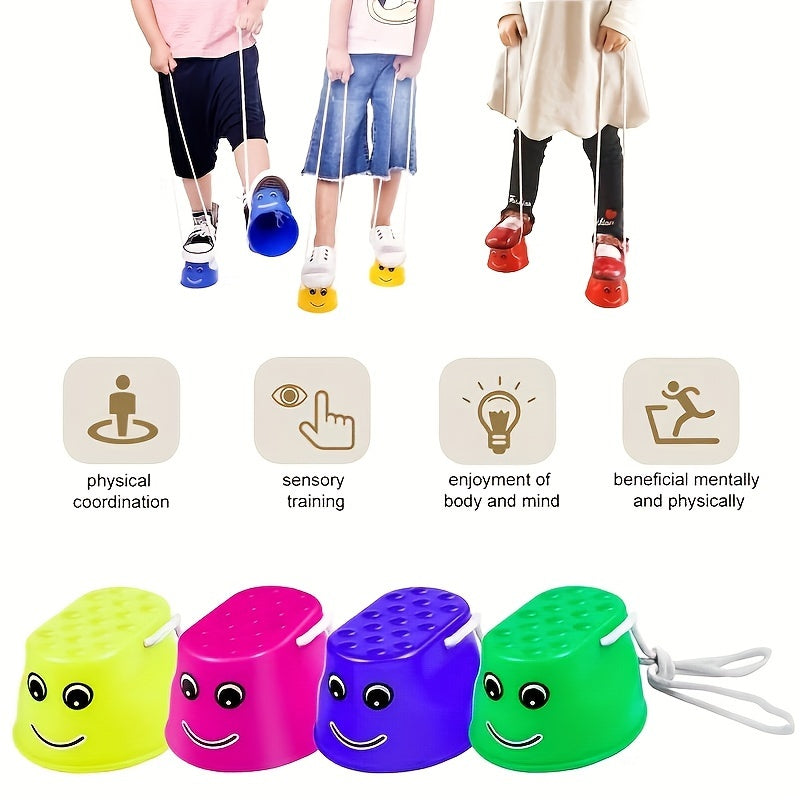 Kolorowe Stilt-Walkery dla Dzieci – Rozwijaj Równowagę i Koordynację w Stylu