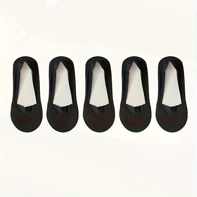 5 par skarpetek Ice Silk – Oddychające i Antypoślizgowe Niewidoczne Skarpetki dla Kobiet