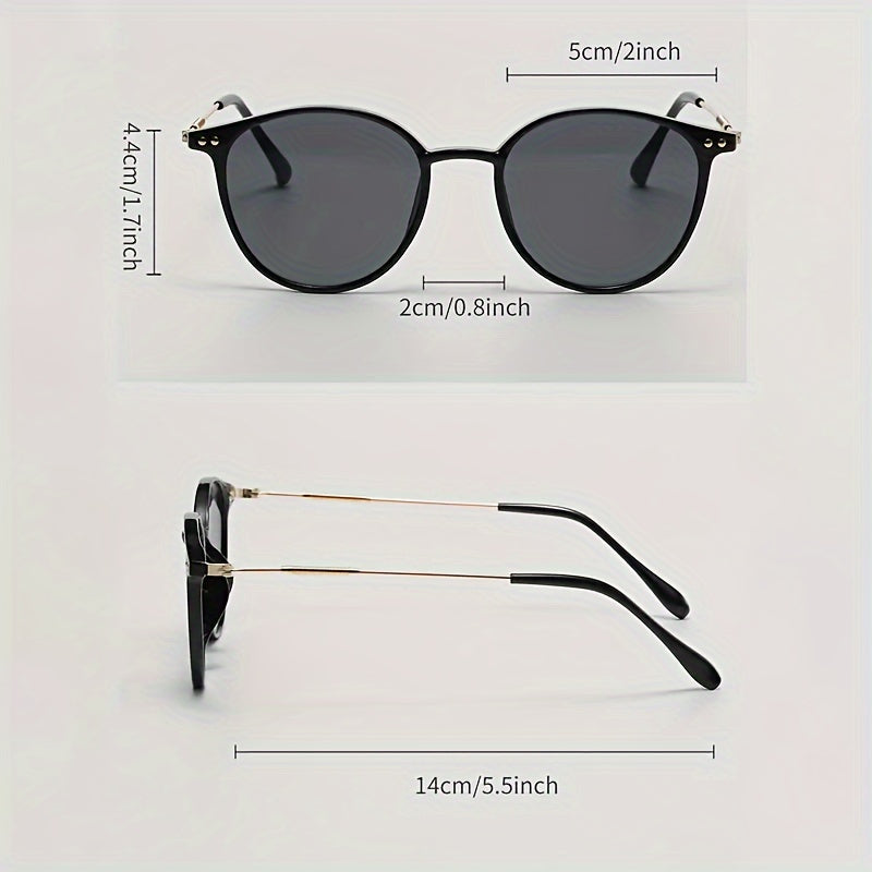 Stylowe Okulary Przeciwsłoneczne dla Kobiet – Elegancka Kombinacja Metalu i Plastiku na Słoneczne Dni