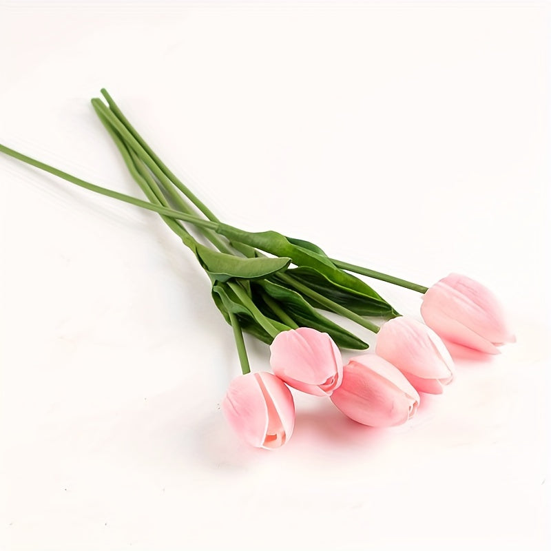 Set of 10 Realistic Tulips – Ideal for Weddings and Interior Decoration