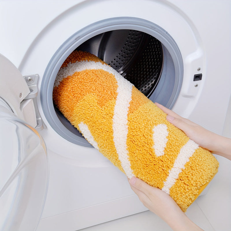 Dywan Łazienkowy Inspirowany Owocami – Miękki i Wchłaniający