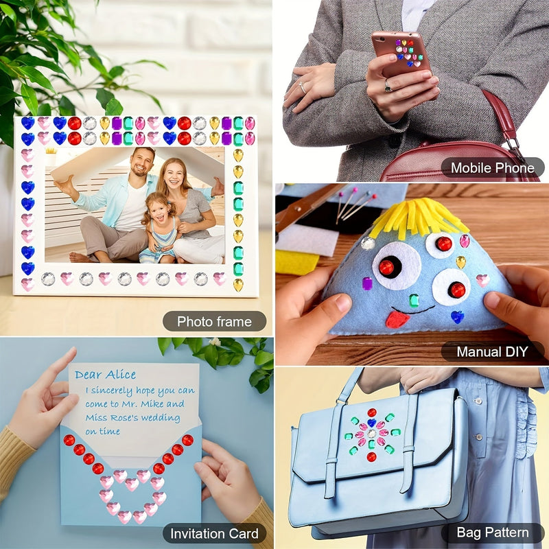 Zestaw Dekoracyjnych Kamieni Akrylowych – Idealny na Imprezy i Projekty DIY