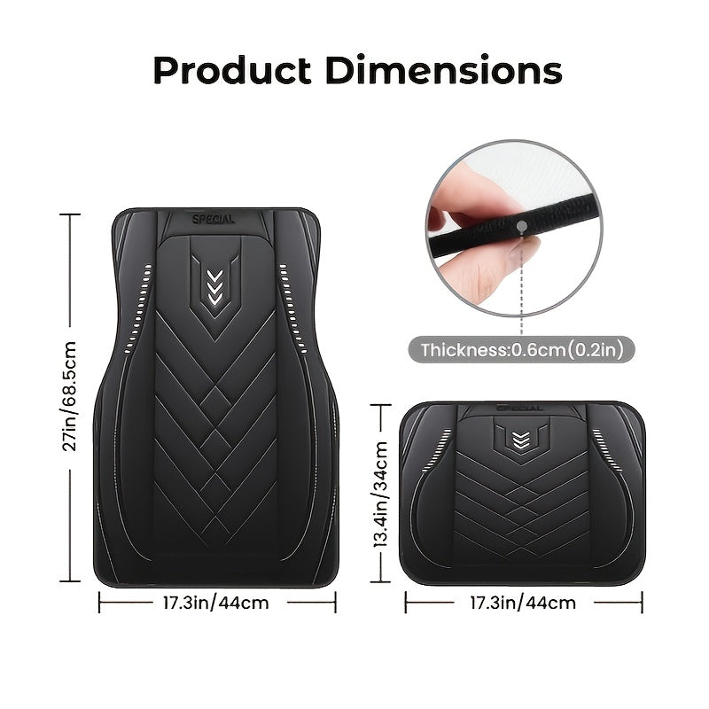 Uniwersalne Maty Podłogowe do Samochodów – Antypoślizgowe i Pralane na Wszystkie Pory Roku