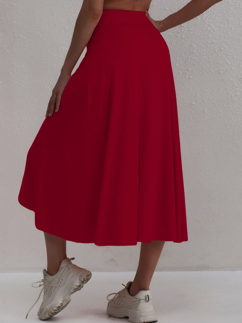 Stylowa Asymetryczna Spódnica Sportowa dla Kobiet – Dla Ruchu i Komfortu