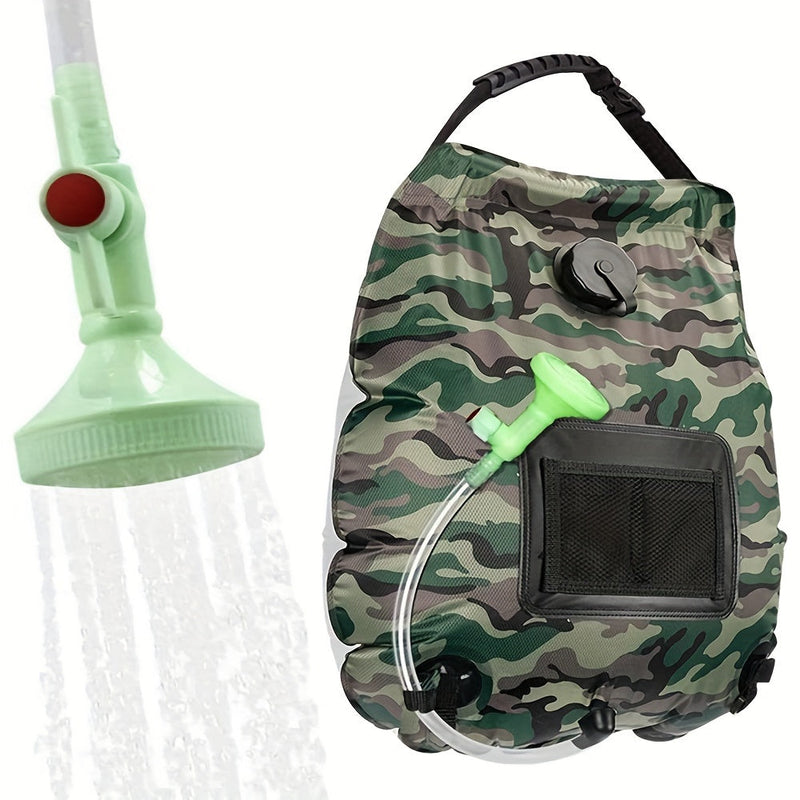 SunnyFlow Prysznic słoneczny – Praktyczny, Bez wycieków i z Termometrem