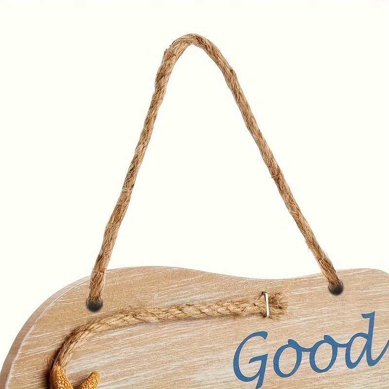 Wooden Wall Decoration Flip-Flop - Nautical Style for a Summer Look