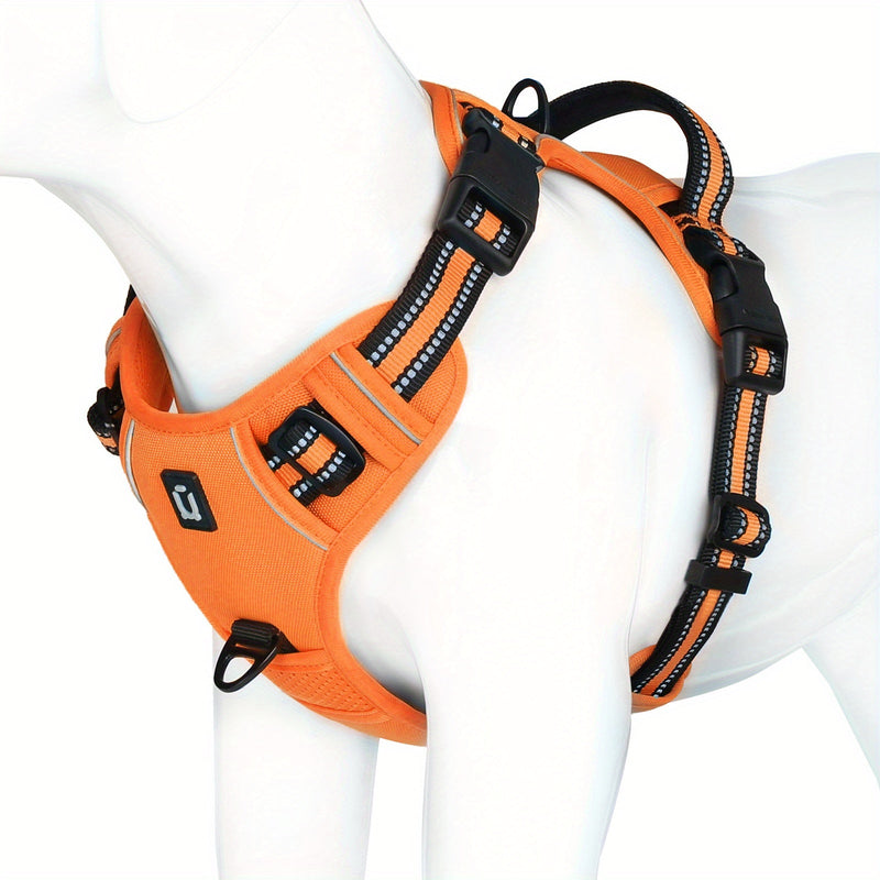 Reflective Harness for Dogs – Easy Walking and Training with Handle