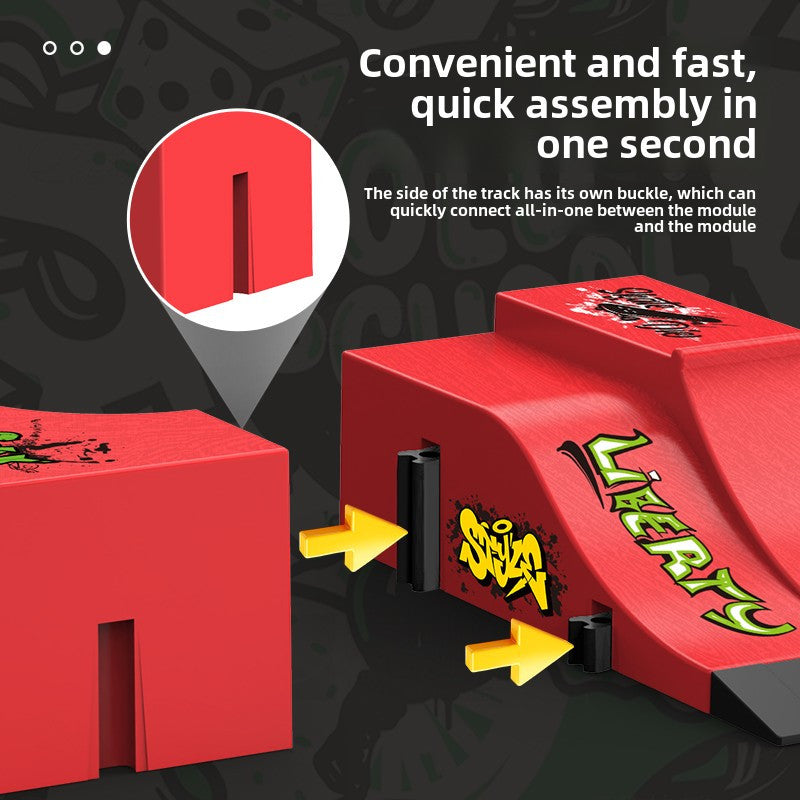 MiniRamp Finger Skatepark – Kreatywna Zabawa i Trening Umiejętności