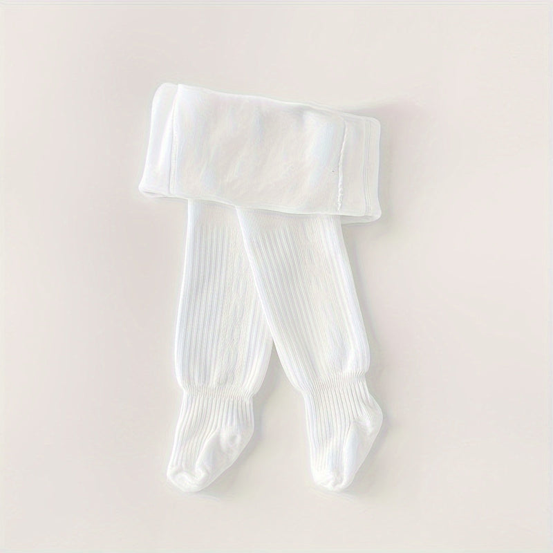 Ciepłe Rajstopowe Spodnie dla Niemowląt - Idealne na Zimowe Miesiące