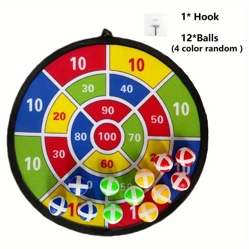 Zestaw Klejących Dartów - Interaktywny Rodzinny Zestaw Dartów do Użytku Wewnętrznego i Zewnętrznego