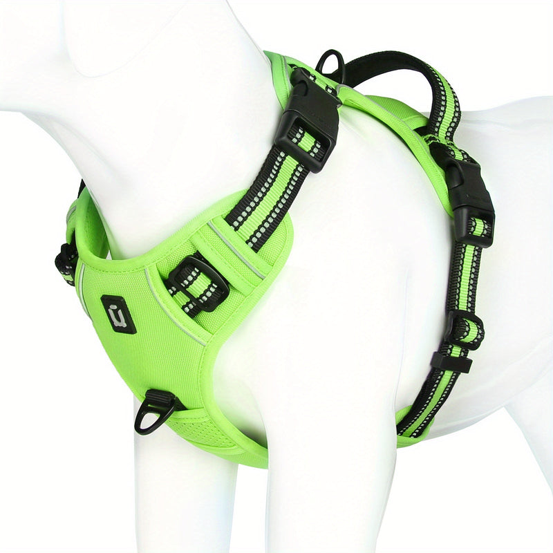 Reflective Harness for Dogs – Easy Walking and Training with Handle