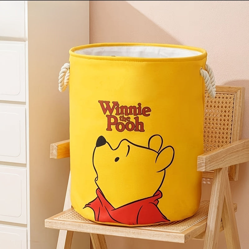 Składany Kosz na Pranie z Motywem Stitch – Idealny do Przechowywania Prania i Zabawek