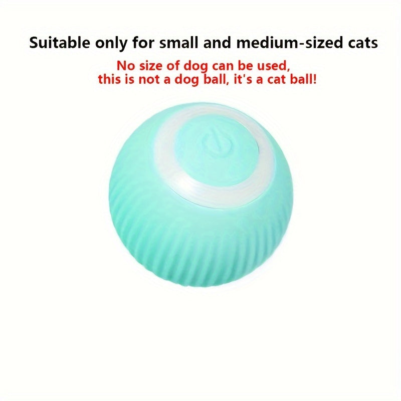 Intelligent interactive ball for cats - Automatic rolling toy for interactive play